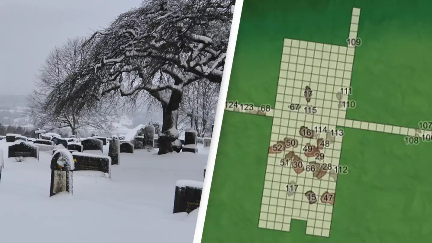 Mystery of frozen cemetery full of empty graves finally solved after decades