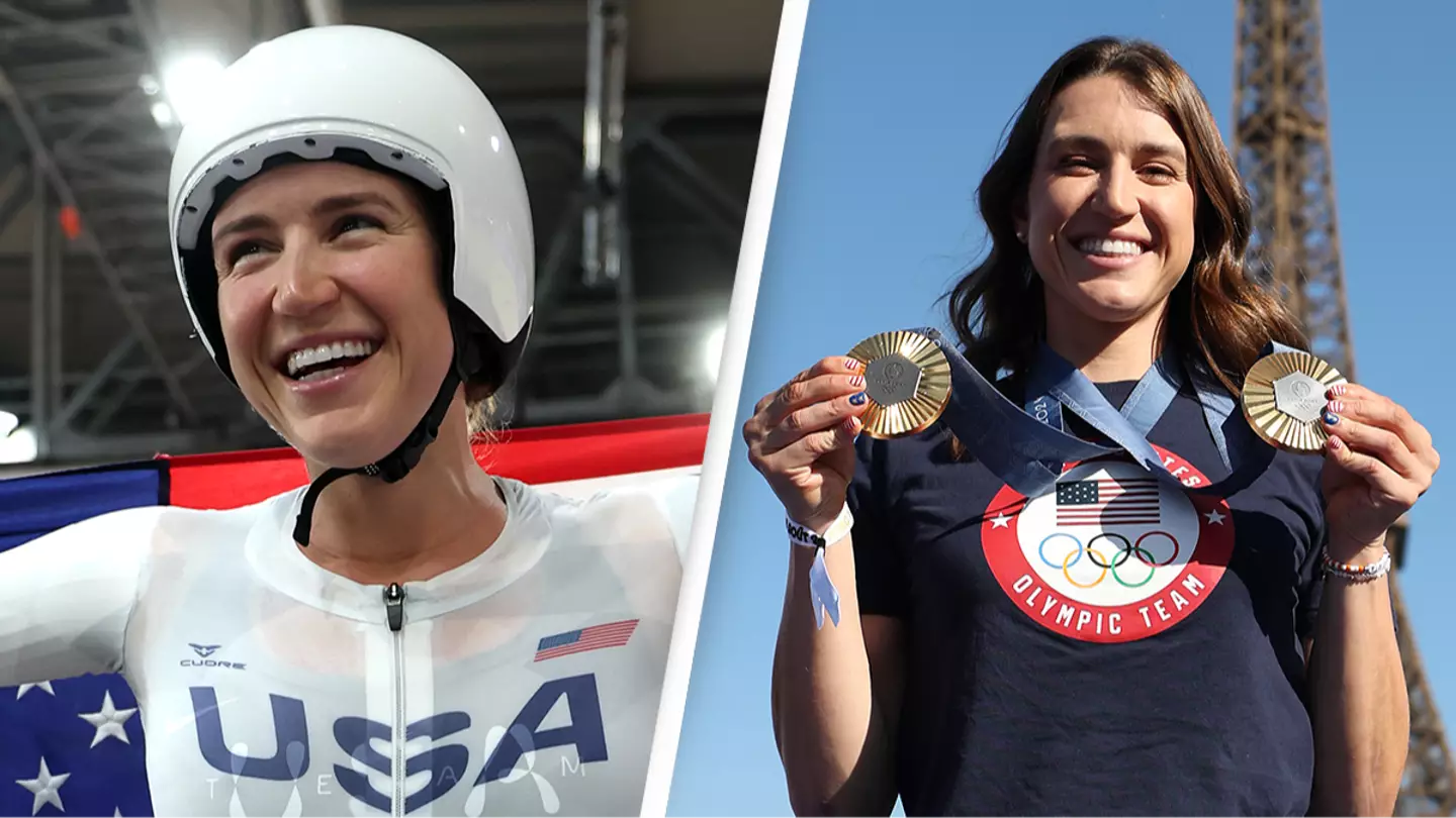 Woman who took beginner's cycling class just 7 years ago becomes Olympic champion