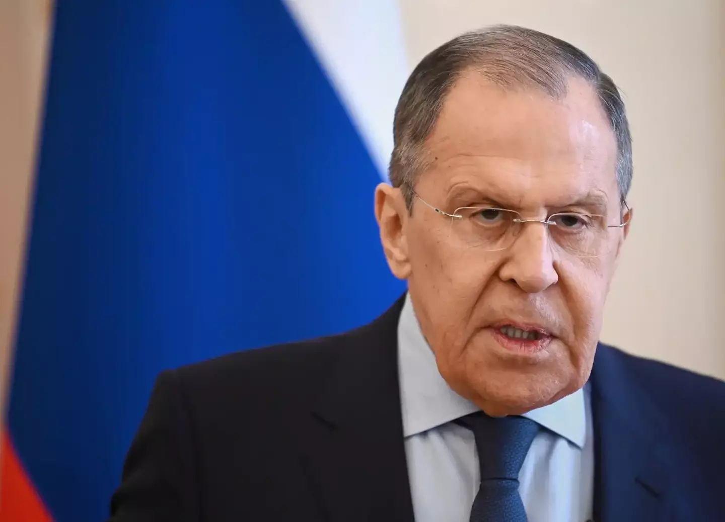 Sergei Lavrov has rubbished claims Putin is ill.