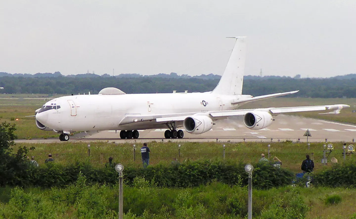 The US Navy Boeing E-6B Mercury is worth over $140 million (Arcturus/Wikimedia Commons)