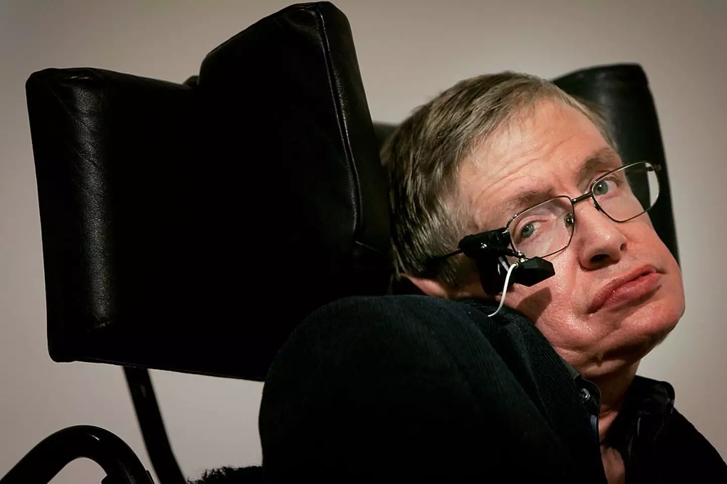 Hawking gave a matter of fact response to the query (Bruno Vincent/Getty Images)