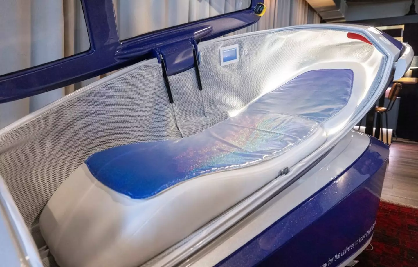 A 64-year-old American became the first person to use the controversial suicide pod last month (ARND WIEGMANN/AFP via Getty Images)