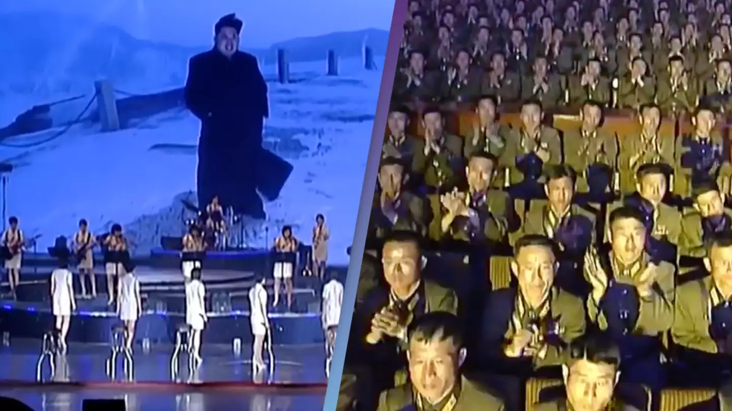 Surreal footage shows what a pop concert in North Korea looks like