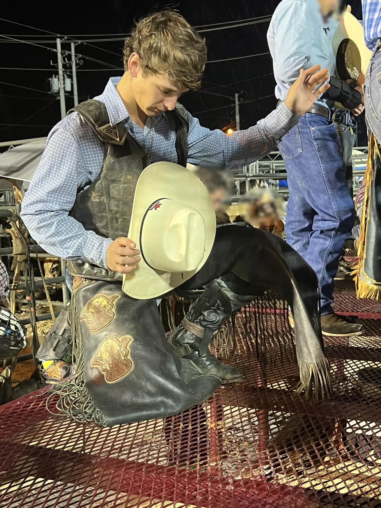 Zachary Naegele was left fighting for his life after competing in the Conley Invitation Bull Riding competition (Kennedy News and Media)
