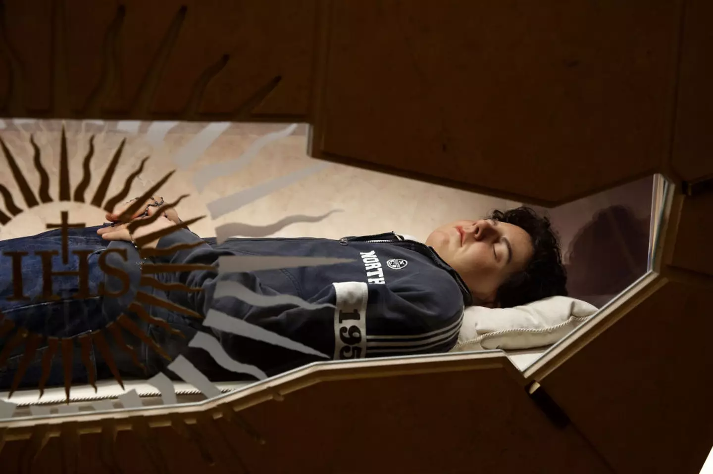 The 15-year-old's body was preserved for people to visit (Vatican Pool/Getty Images)
