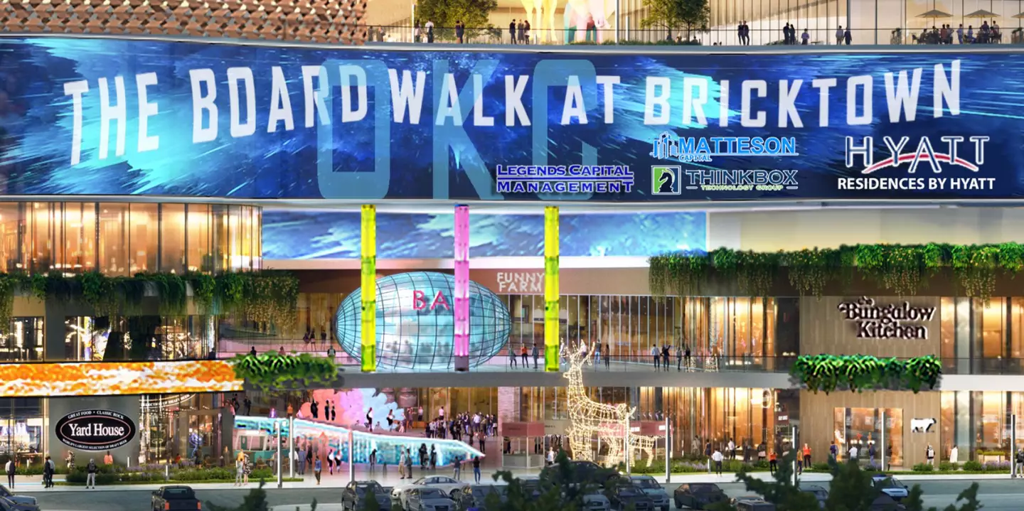 The development is currently called The Boardwalk at Bricktown.