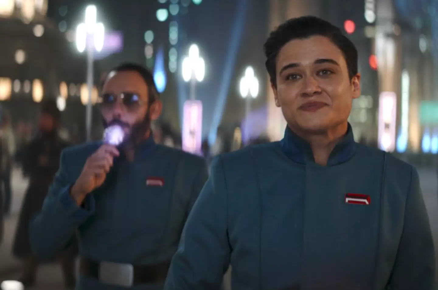 Dr. Pershing and Elia Kane.