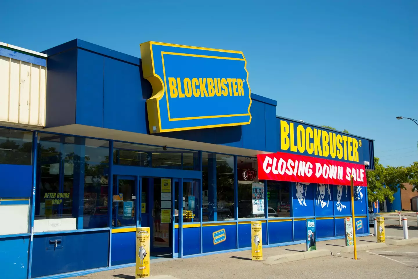 Blockbuster went into administration in 2013.