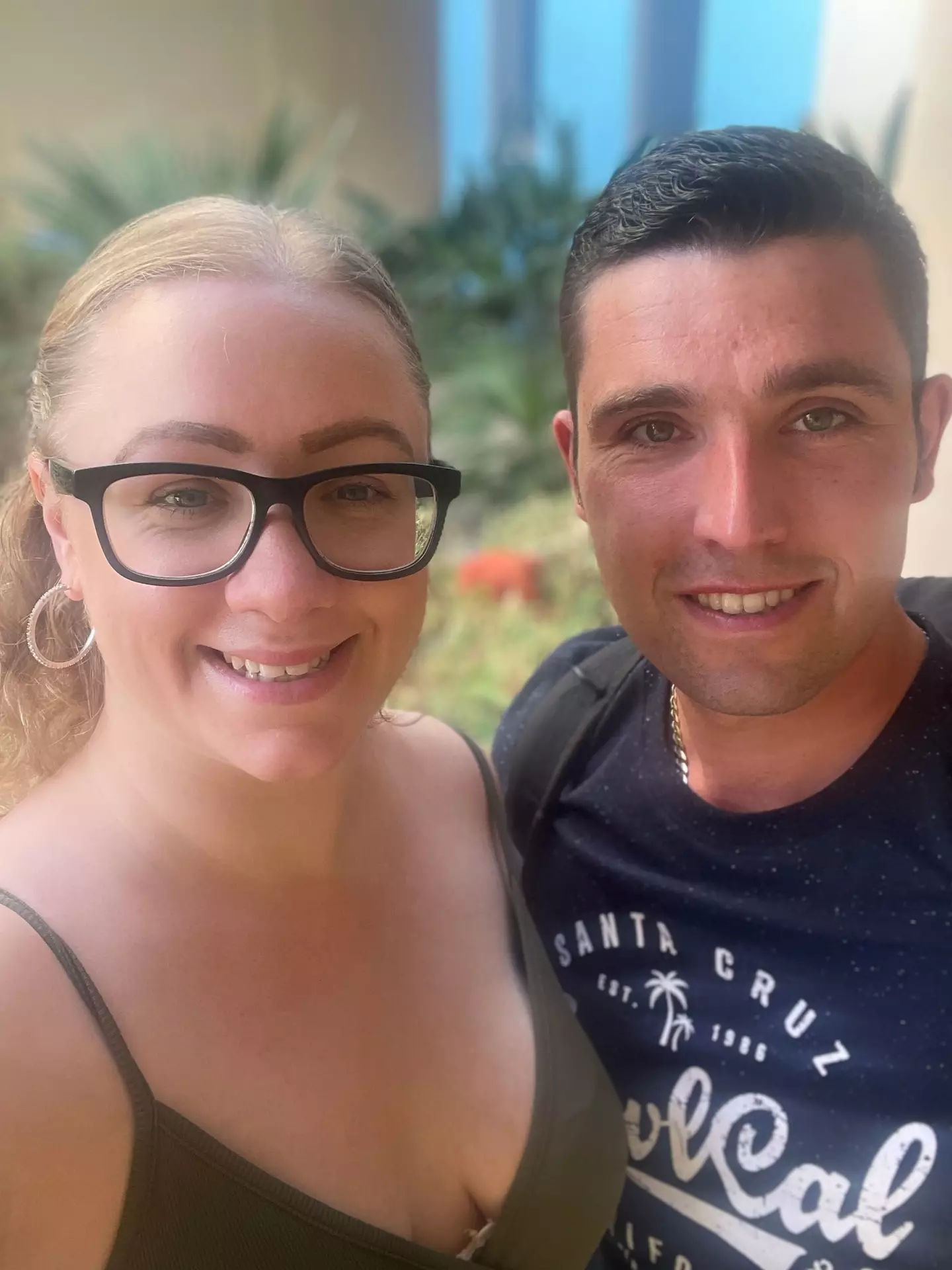 Michael's wife Charlotte is now hoping to raise awareness of epiglottitis after Jacob lost his dad 24 hours after a misdiagnosis (SWNS)