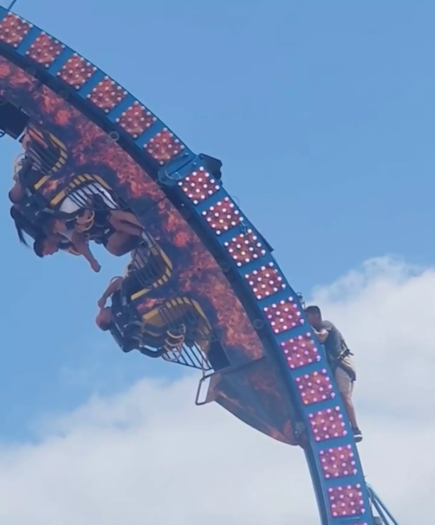 Firefighters were called to help those stuck on the ride.