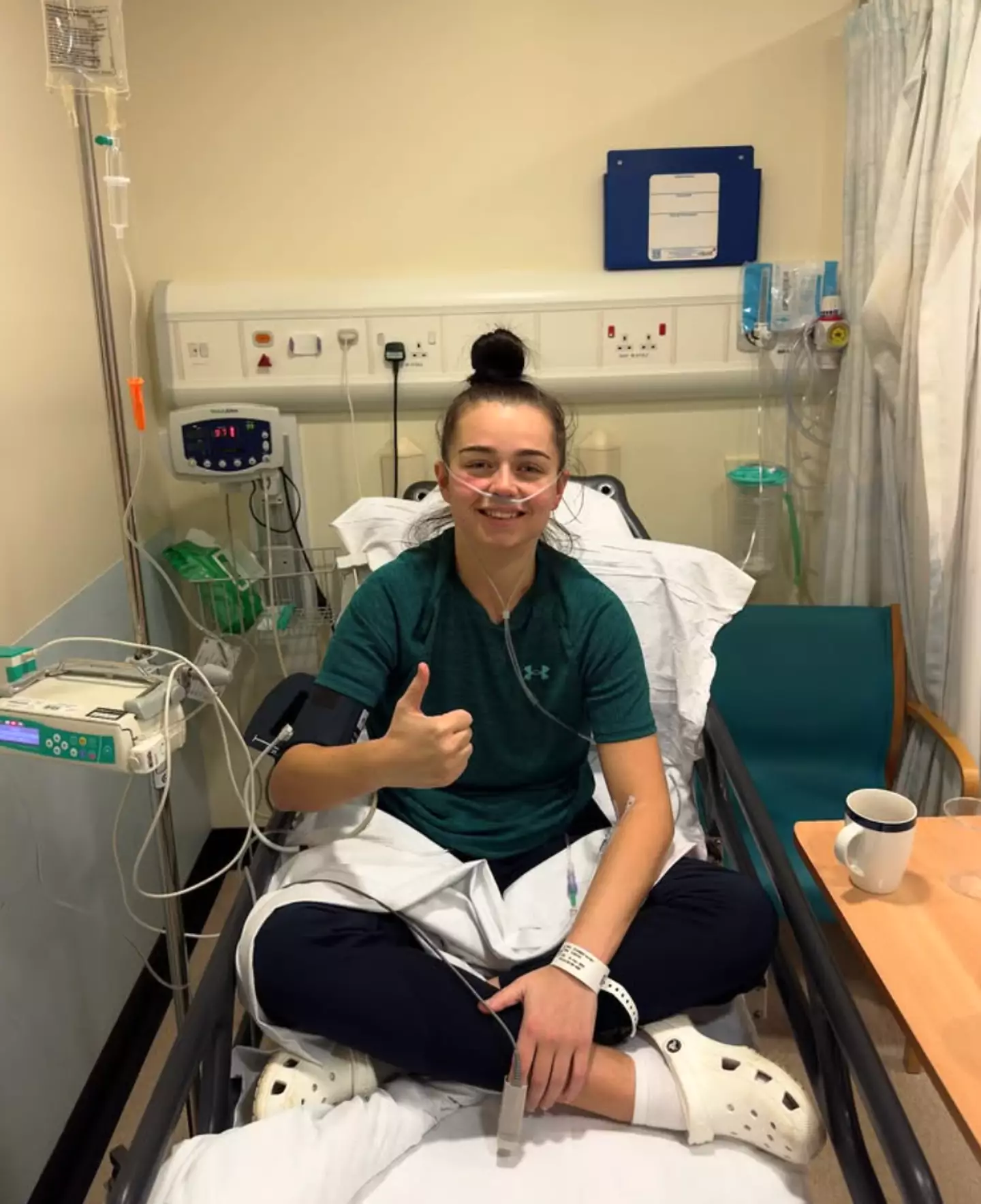 O'Connor revealed in January she had been diagnosed with cancer (Instagram/georgiaoconnor_1)