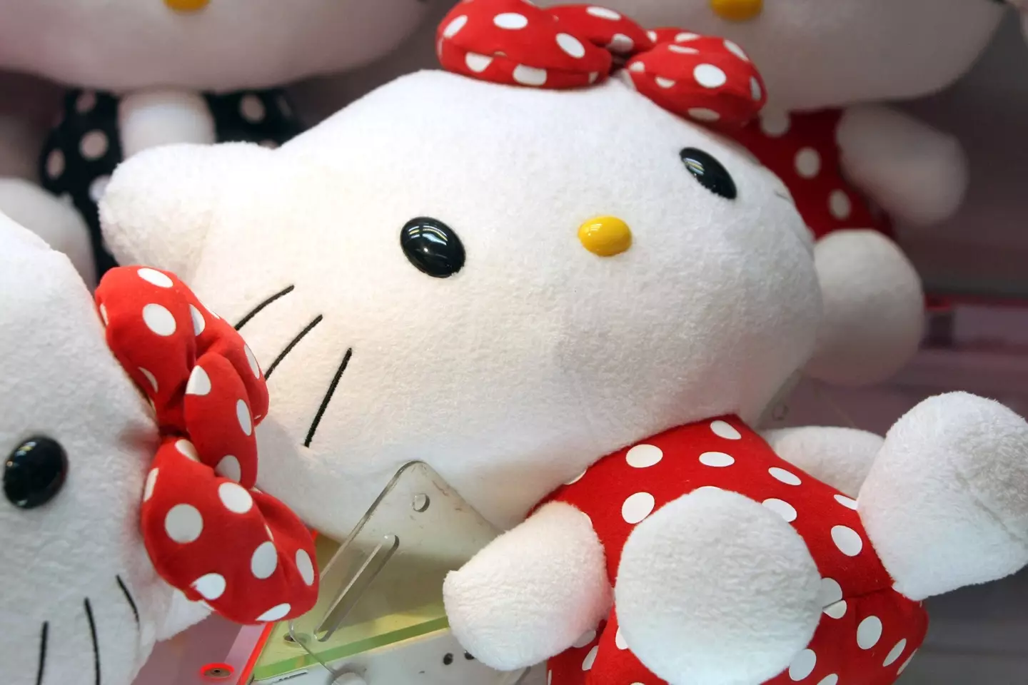 Hello Kitty might have whiskers, but don't read into them. (Hitoshi Yamada/NurPhoto via Getty Images)