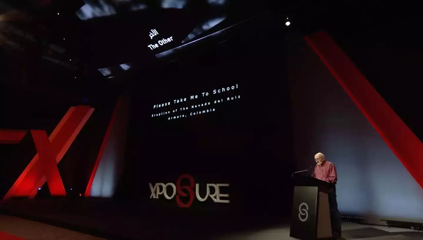 Fournier delievered his lecture about the photo in 2022 (YouTube/xposurexpf)