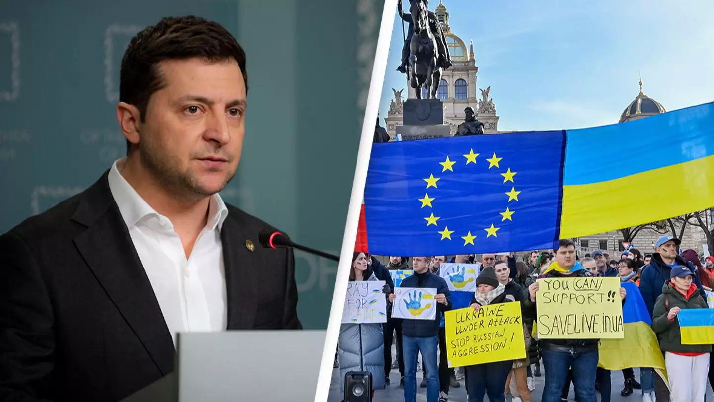 Ukraine: President Zelensky Declares Country 'Must' Join EU After Continued Support From Member Nations