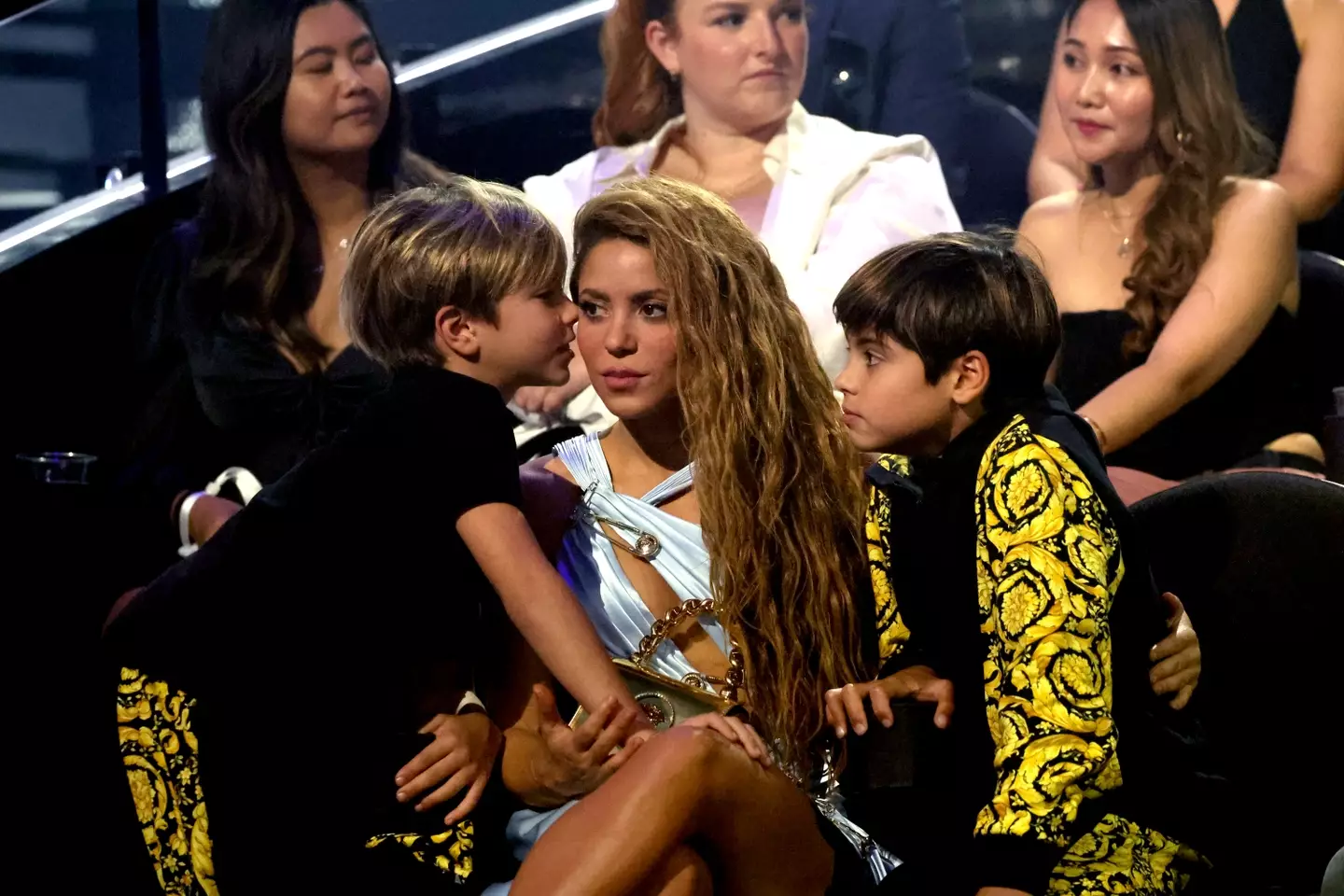 Shakira says she partly agrees with her sons' take on the movie.