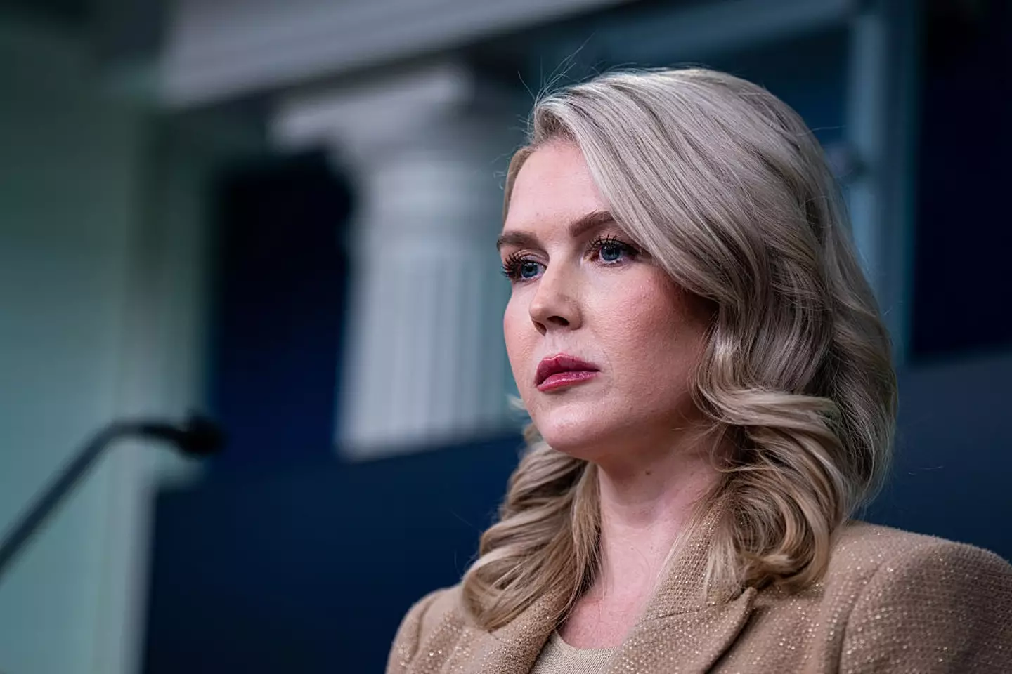 The mother of Karoline Leavitt's nephew has been released (Al Drago/Bloomberg via Getty Images)