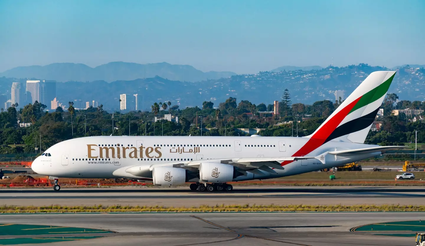 Emirates operates the enormous Airbus A-380 planes.