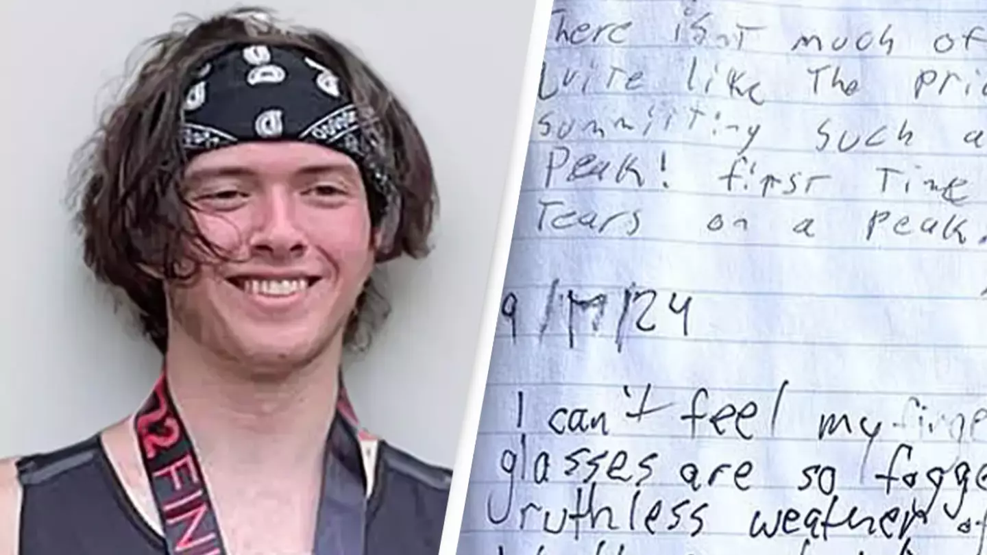 Missing hiker left eerie note on mountaintop that was written three days before he failed to check into camp
