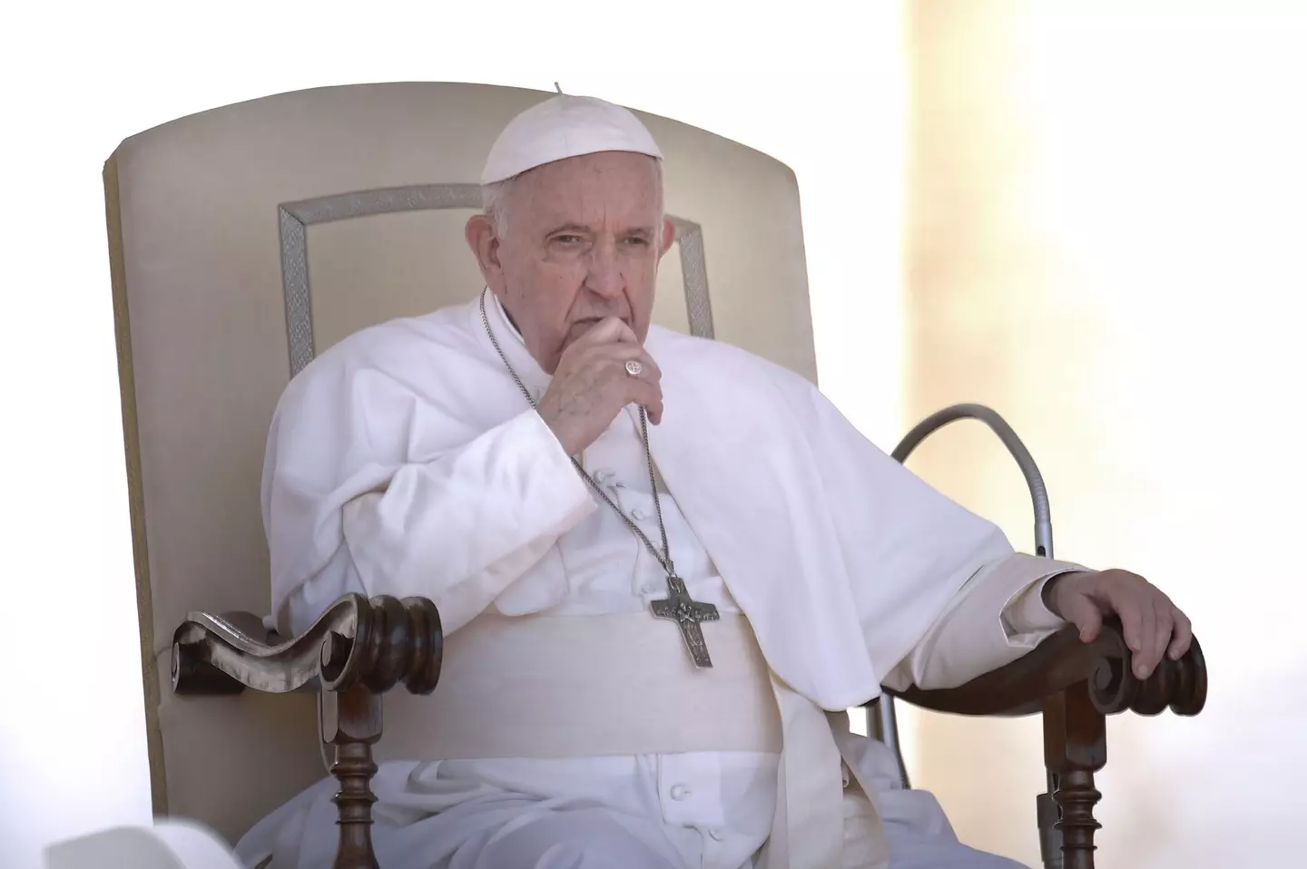 Pope Francis maintains that he will step down if his health becomes too bad in future.