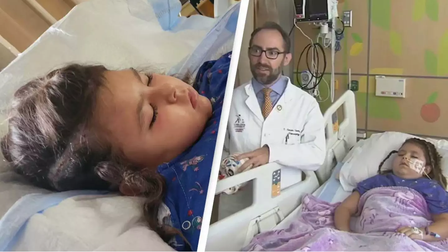 Doctors shut off half of 6-year-old's brain to halt rare disease that caused her to suffer daily