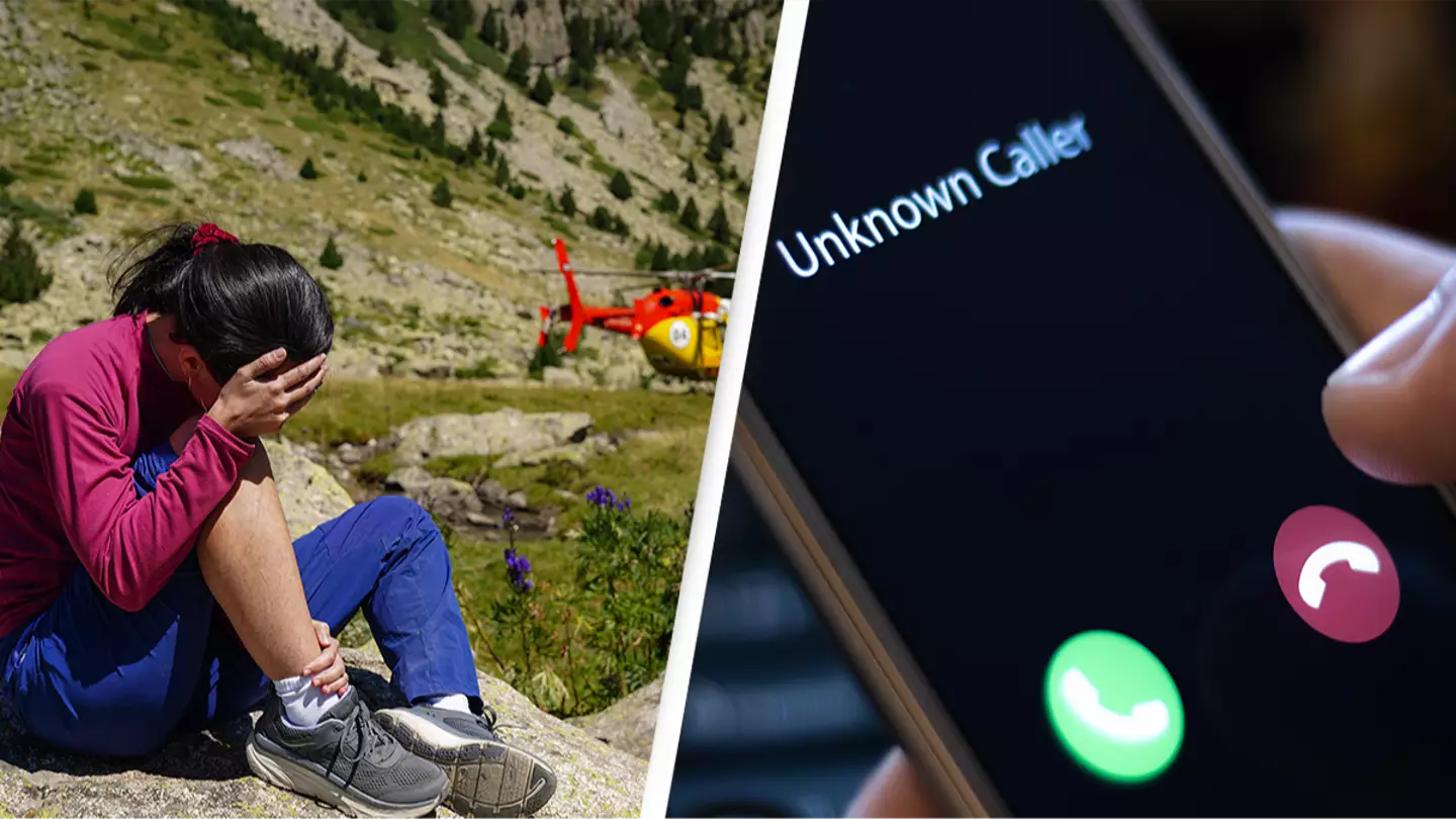 Hiker lost for 24 hours ignored rescuers' calls because they came from an unknown number