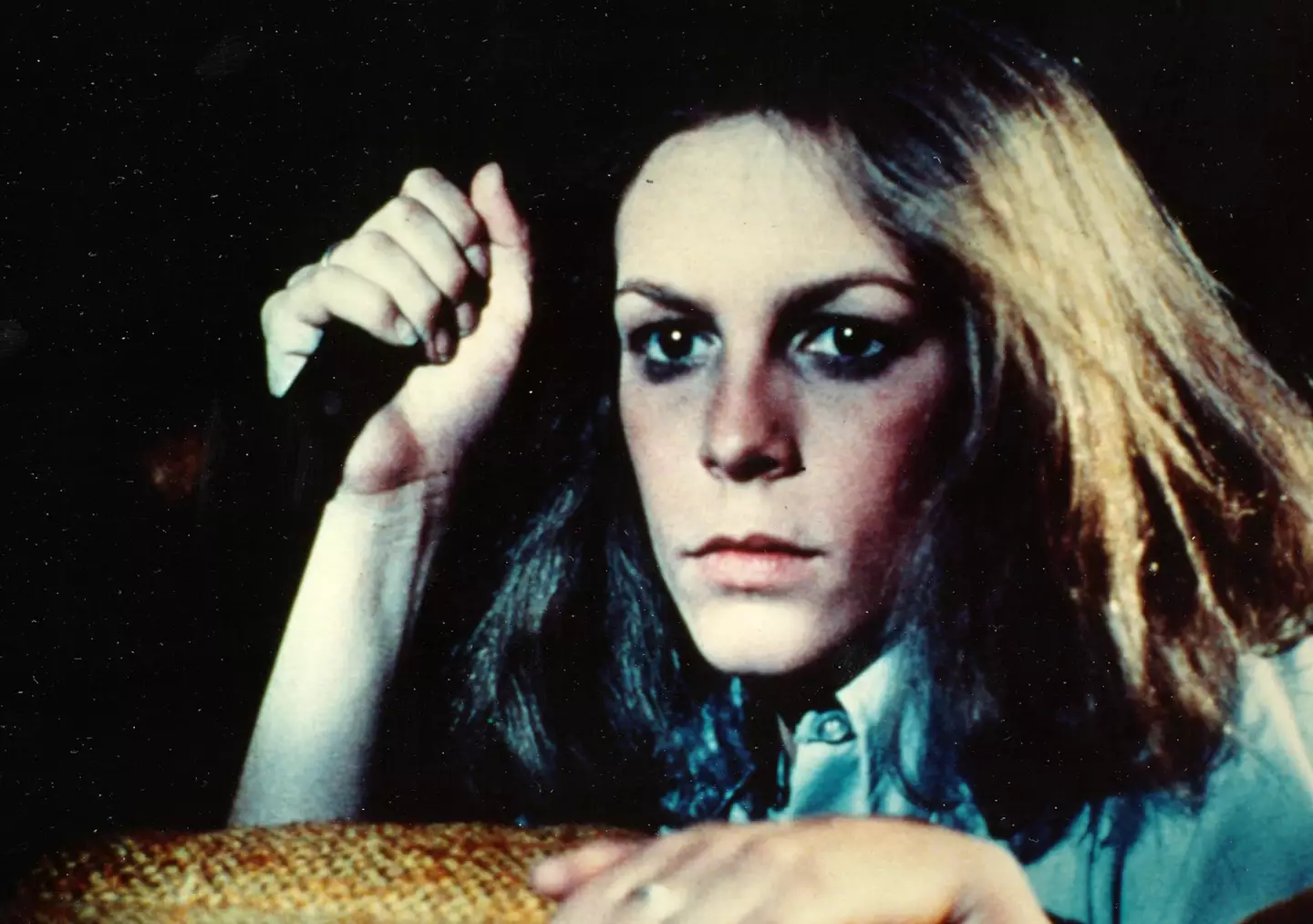 You when you hear a noise in the house after watching 'Halloween' (Compass International Pictures)