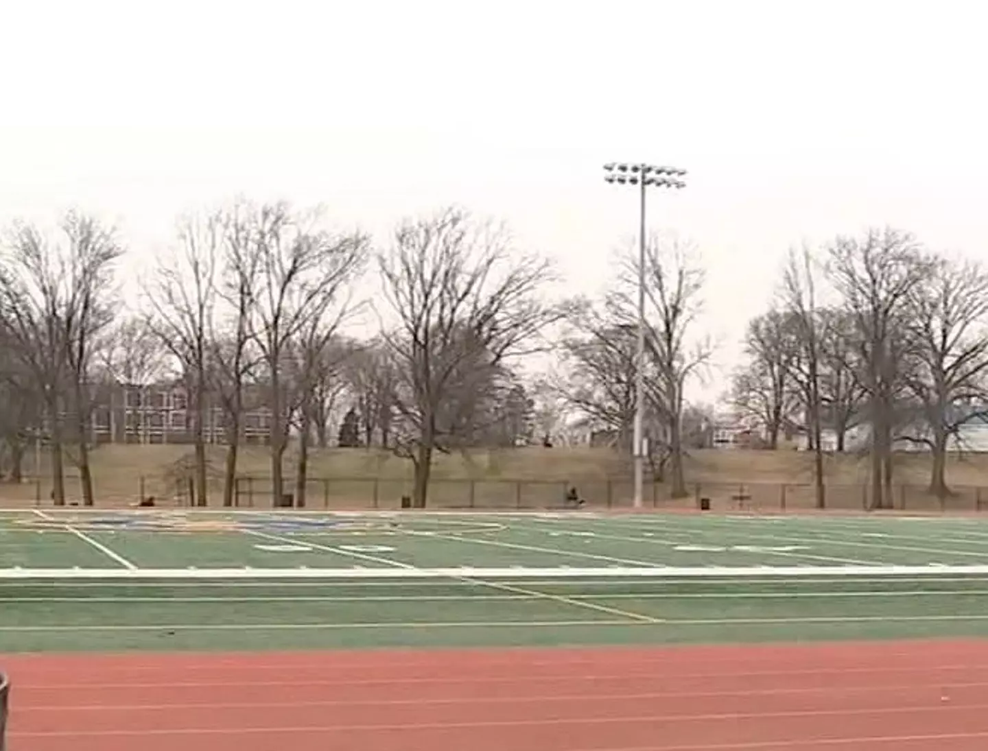 Elijah Jordan Brown Garcia was doing a light training session at the West Side Park field in New Jersey on Friday.