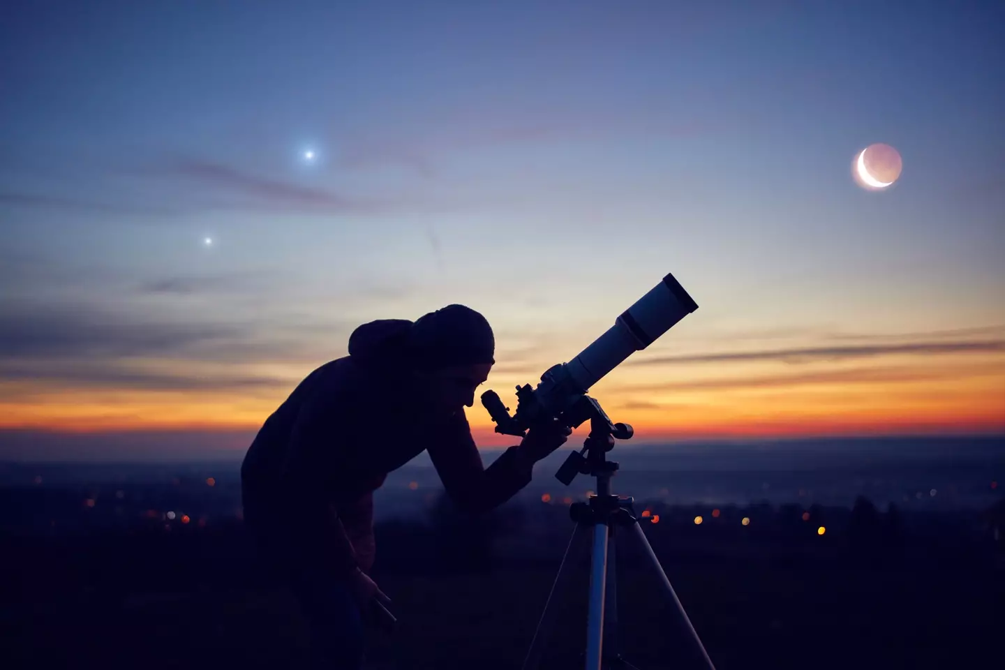 Four out of the six you can see with the naked eye but two of them require a telescope (Getty Stock Images)