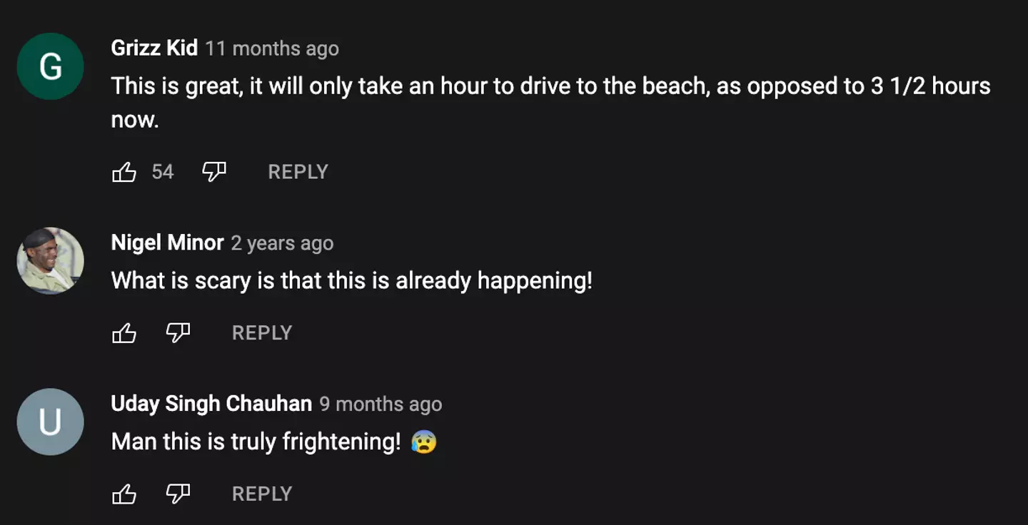 Despite the harrowing nature of the video, viewers had very differing responses.