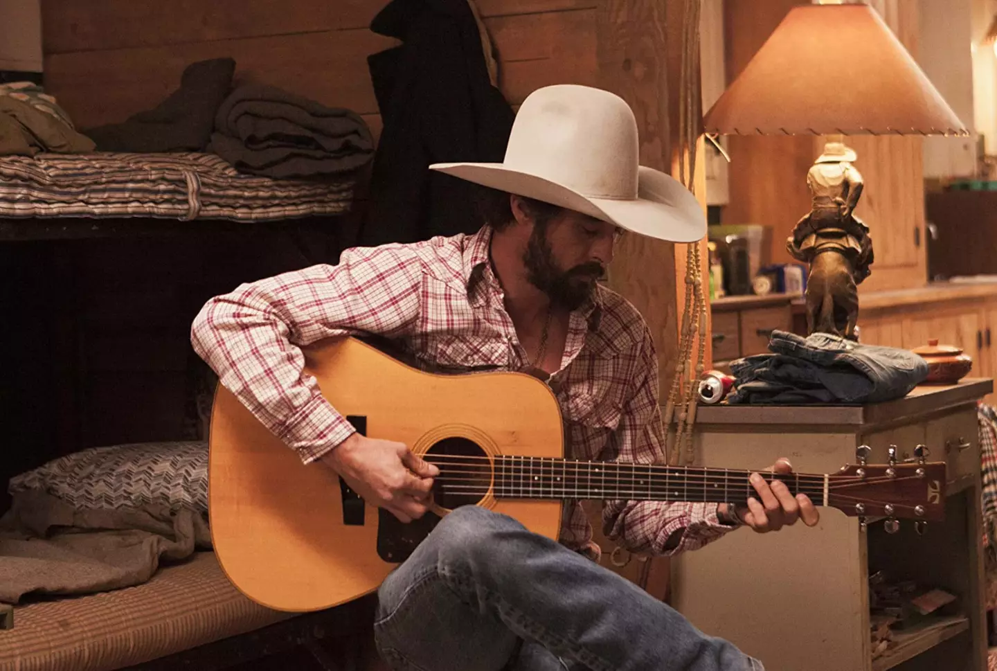 Bingham plays a musician on the show.