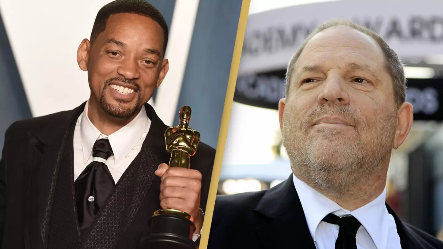 People Are Making Same Harvey Weinstein Oscars Point As Will Smith Is Urged To Hand His Back