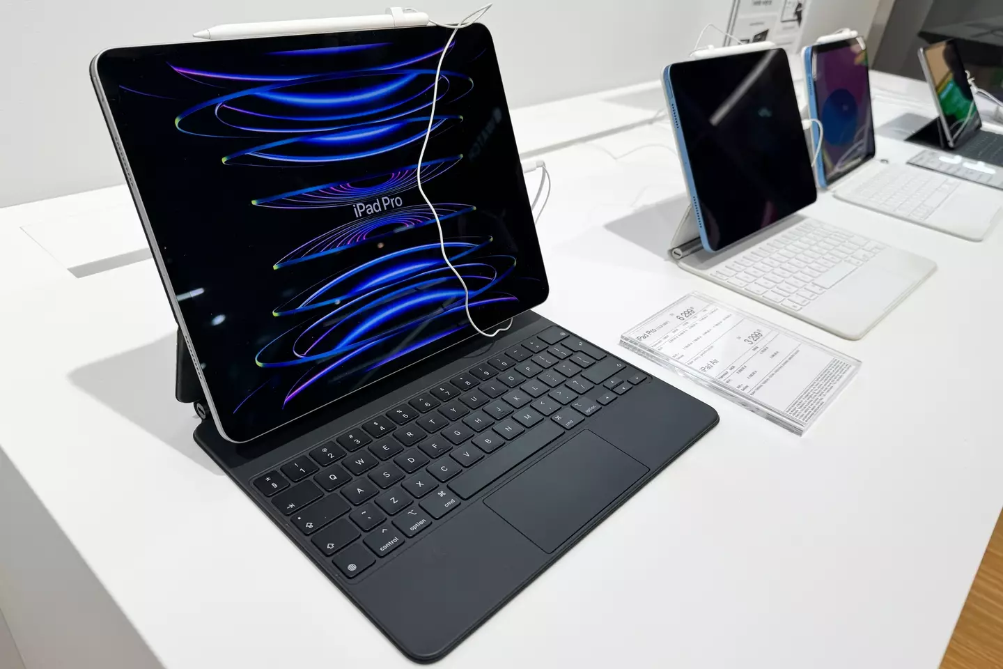 The new model of iPad Pro. (Jakub Porzycki/NurPhoto via Getty Images)