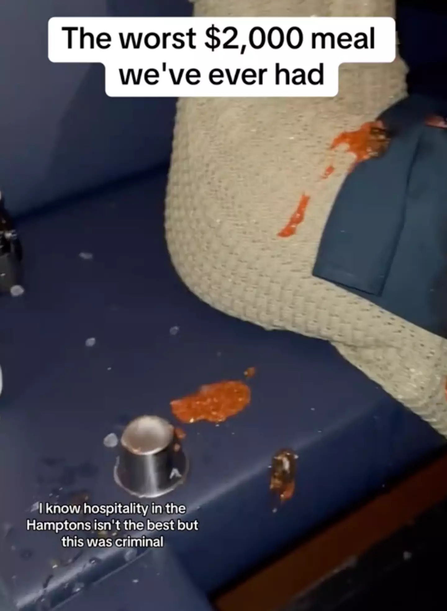 RIP the seafood tower. (TikTok/@theviplist)