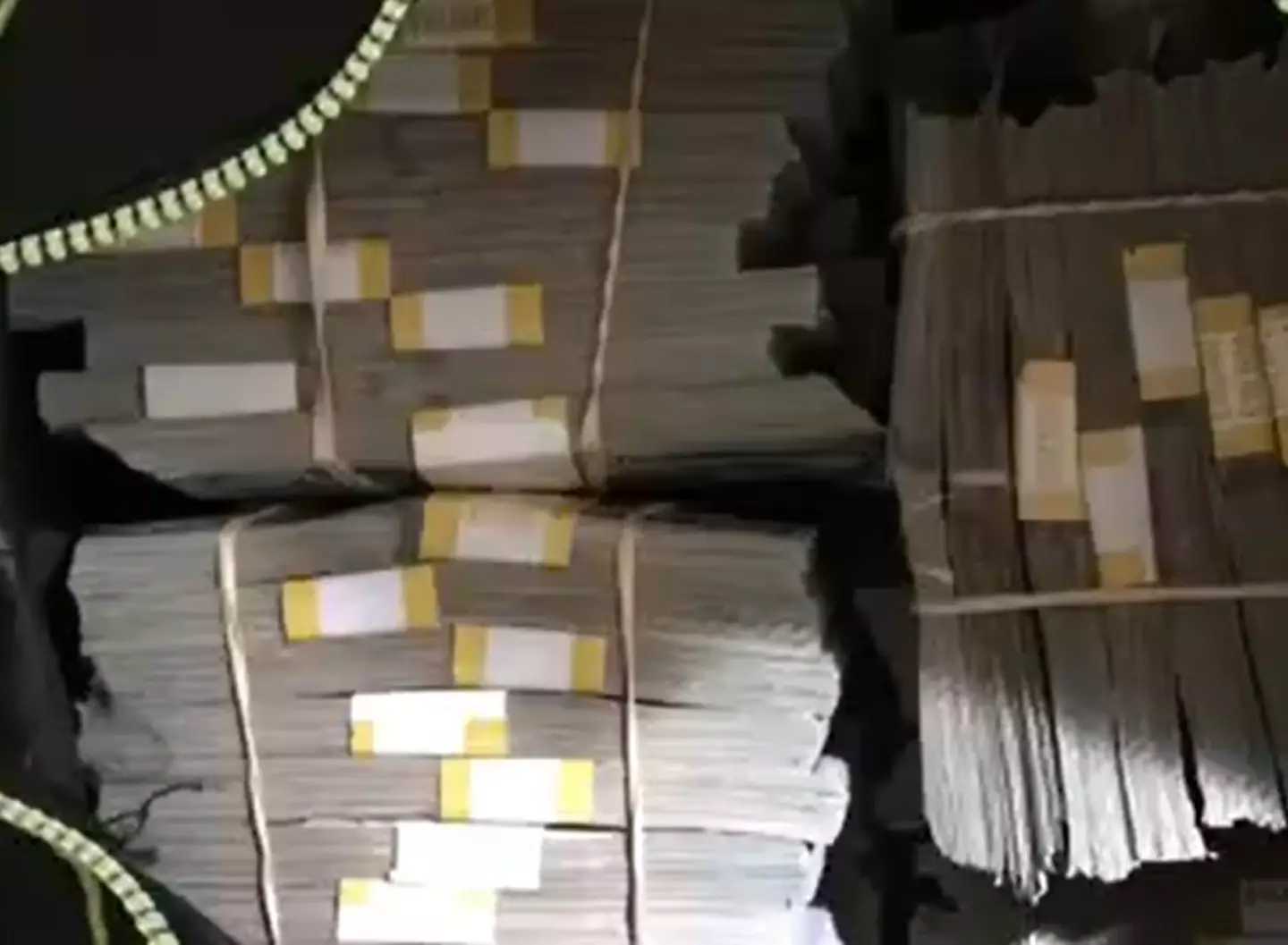 Inside the unit was a safe, and inside the safe was $7.5 million in cash.