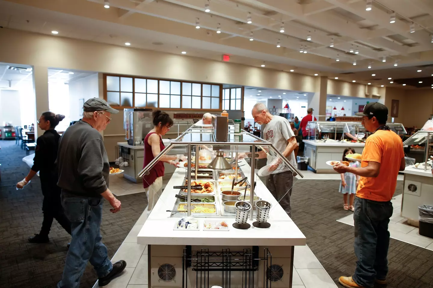 Jerry wanted to take his family to the Golden Corral to celebrate (Getty Stock Photo)