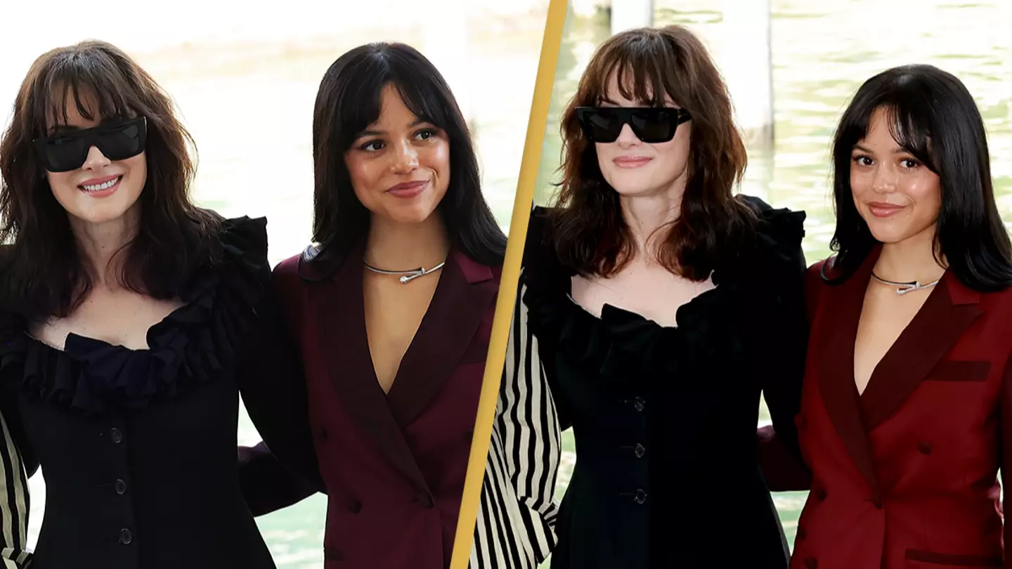 Fans spot heartwarming moment between Jenna Ortega and Winona Ryder as they posed for photographers
