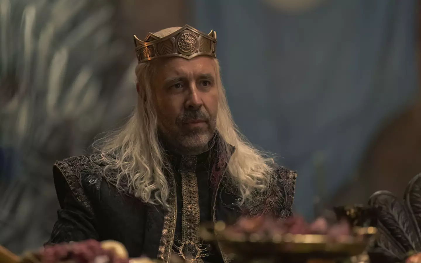 Paddy Considine portrayed Viserys Targaryen in House of the Dragon. (MAX)