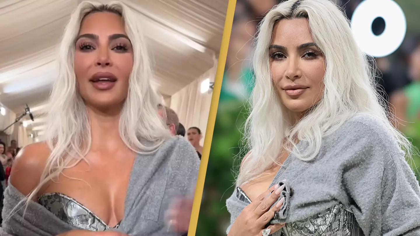Kim Kardashian explains why she wore ‘raggedy’ sweater to Met Gala after people called it a ‘wardrobe malfunction’