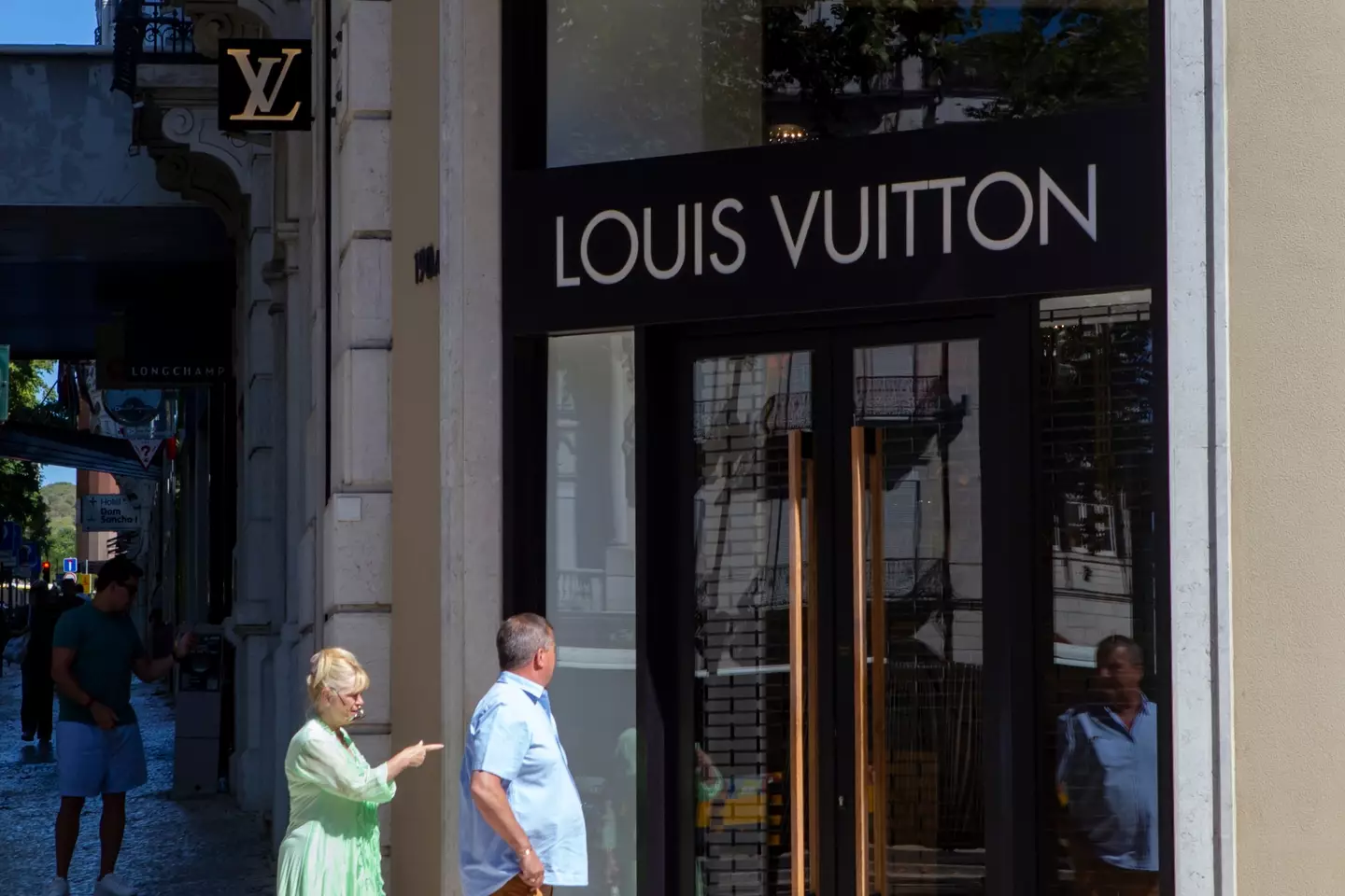 The woman claimed staff treated her poorly. (Luis Boza/NurPhoto via Getty Images)