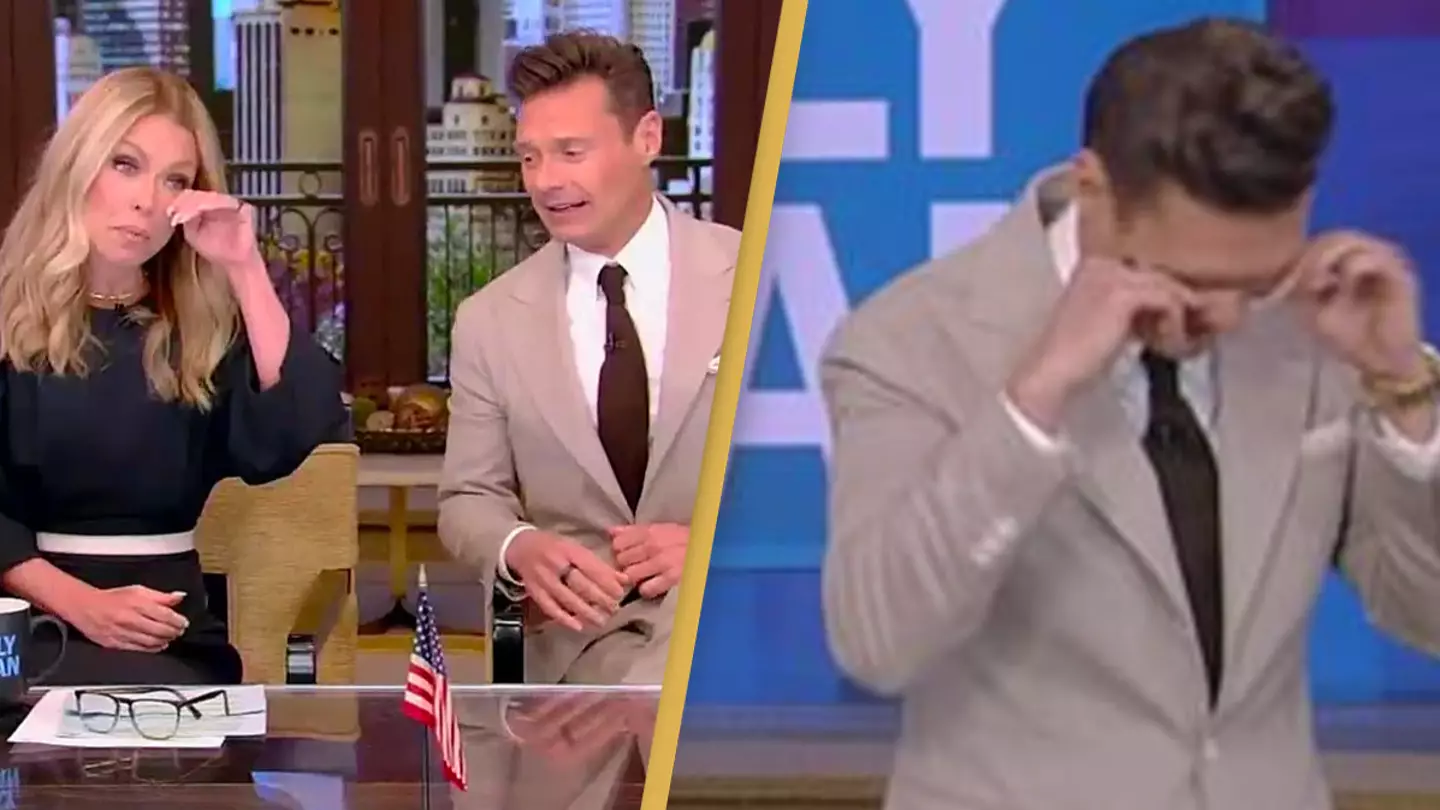 Ryan Seacrest gets emotional as he says goodbye to Kelly Ripa on final ‘Live’ show