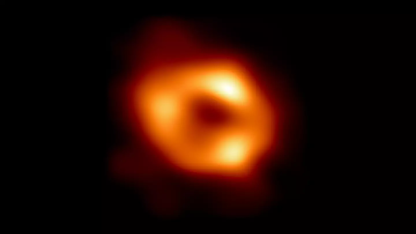 A previous image of a black hole.