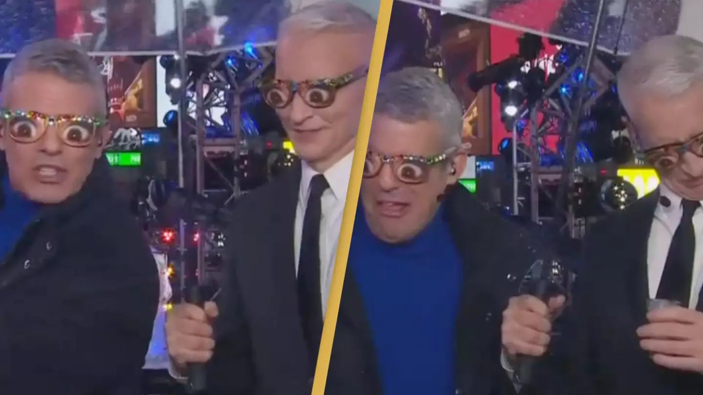 CNN hosts did alcohol-free drinking game during on-air New Year's Eve celebrations