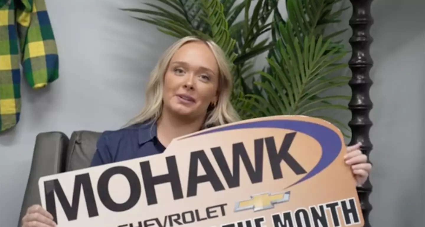 Employee of the month every month! (TikTok/ @mohawkchevrolet)