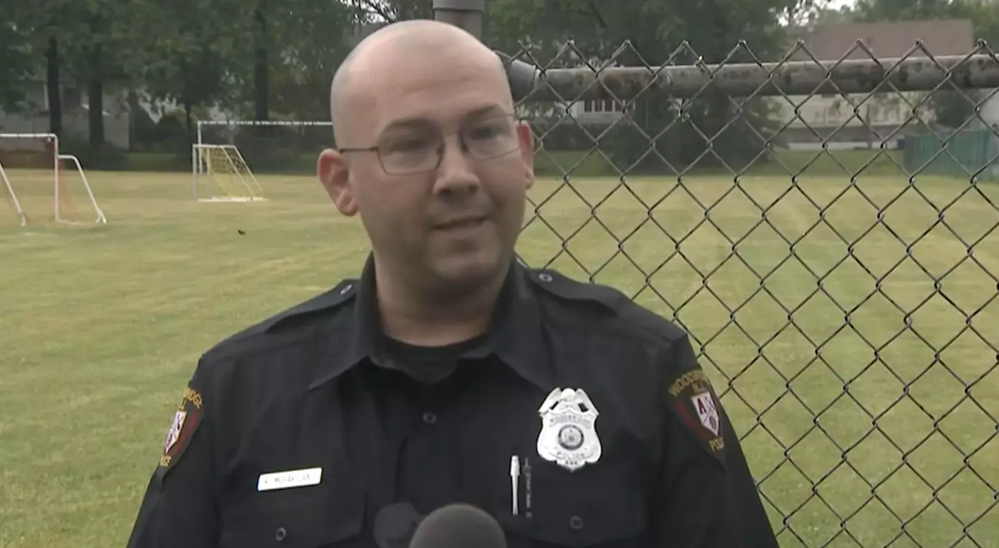 Officer McPartland stepped in to help.