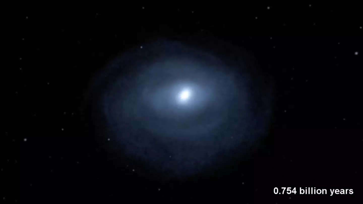 Here's the Milky Way, minding our own business.