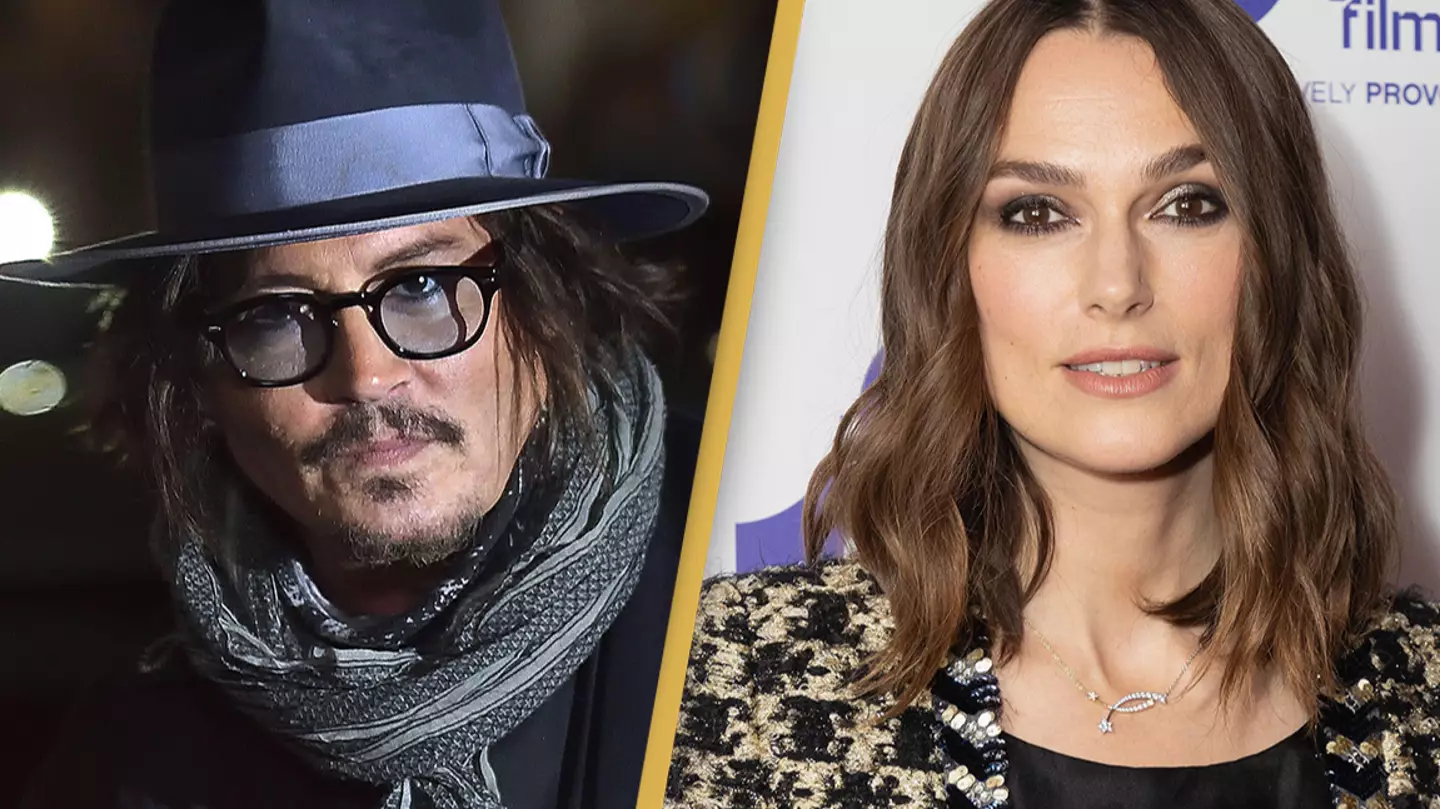 Johnny Depp said kissing Keira Knightly was 'unbelievably awkward' during fan-favorite scene