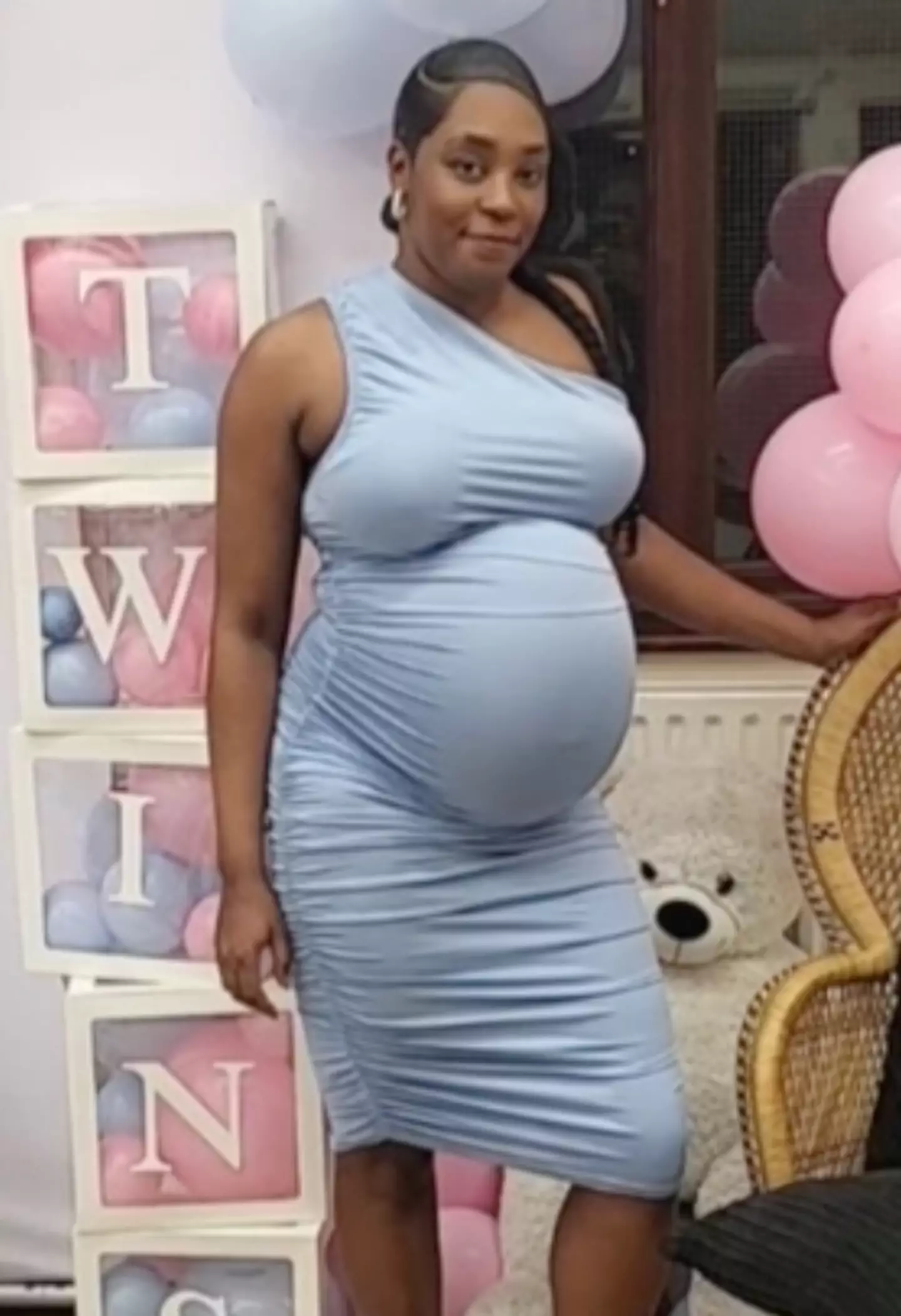 Deesh fell unwell shortly after welcoming twins (BBC News)