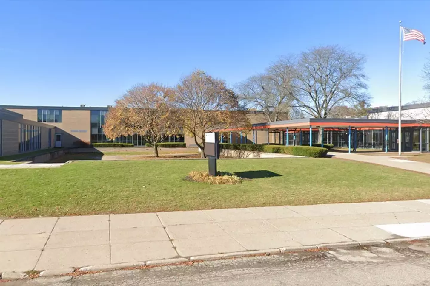 Dwight Rich School of the Arts in Lansing, Michigan (Google Maps)