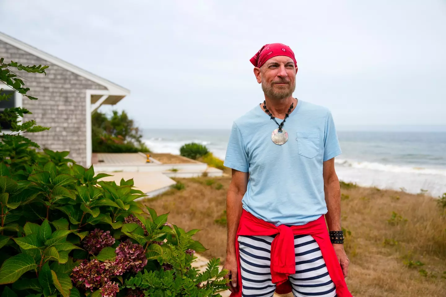 David Moot's house will likely be washed away within 10 years (Kayla Bartkowski/The Boston Globe via Getty Images)