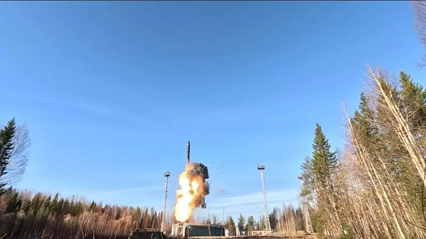 Russia started testing nuclear drills last week (Russian Defense Ministry/Anadolu via Getty Images)